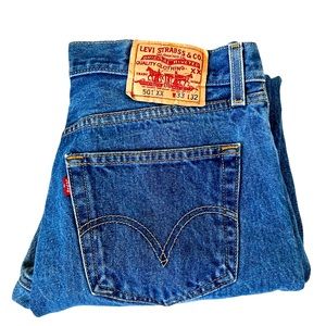 Levi’s 501 Vintage Button Fly Jeans 33X32